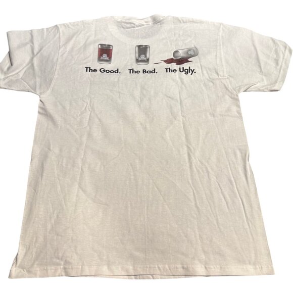 Vintage‎ Y2K Jagermeister T-Shirt sz L Double Sided Liquor Beer Alcohol Graphic - Picture 4 of 5